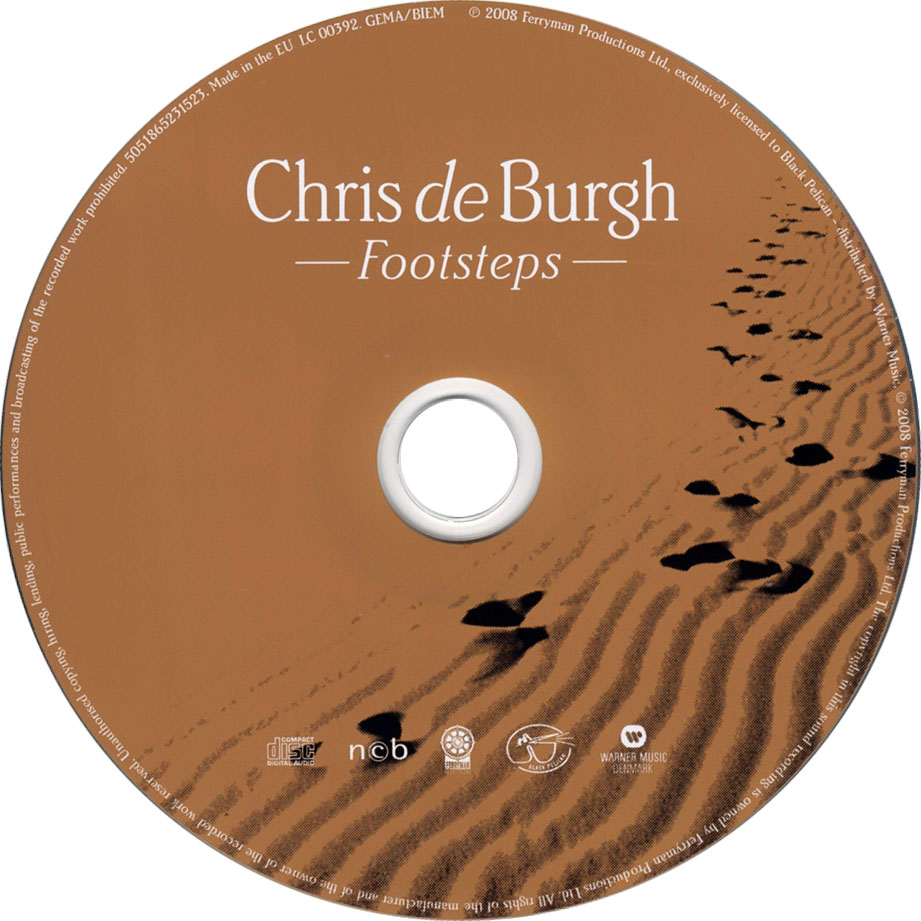 Chris De Burgh  Footsteps : CD